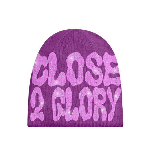 Purple Reign beanie