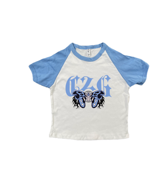C2G Butterfly Crop T-Shirt